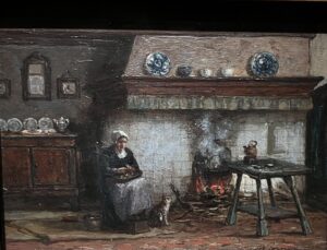 Alexander Liernur, In einem Haus in Scheveningen, Collectie Rijksmuseum Amsterdam