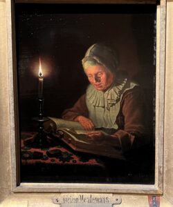 Adriaan Meulemans, Alte Frau lesend, Rijksmuseum, Leihgabe der Stadt Amsterdam